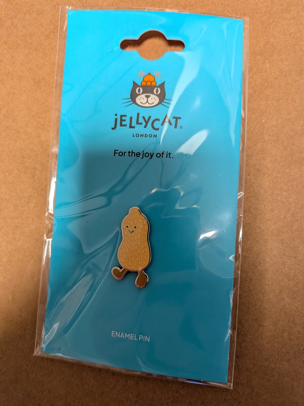 Jellycat Peanut Enamel Pin